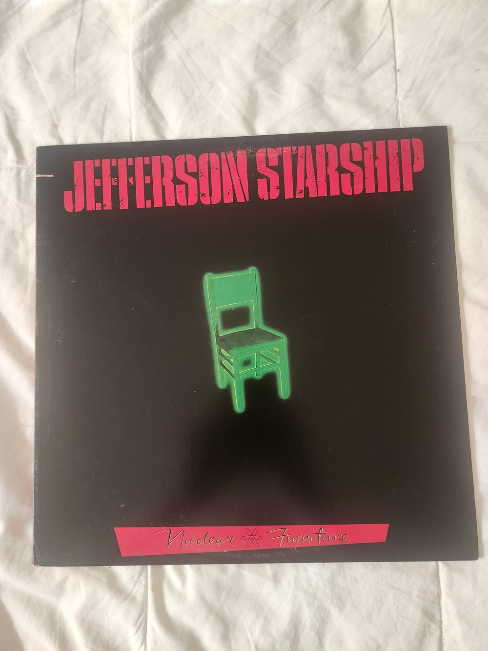 Jefferson Starship: Nuclear Furniture Vintage Vinyl -- NEVER PLAYED DISPLAY COPY